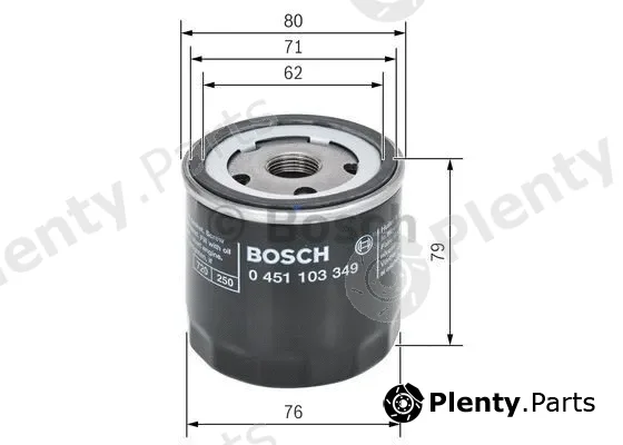 Bosch 0451103349 — Oil Filter