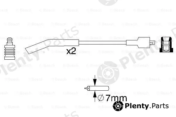Bosch 0986357085 — Ignition Cable Kit