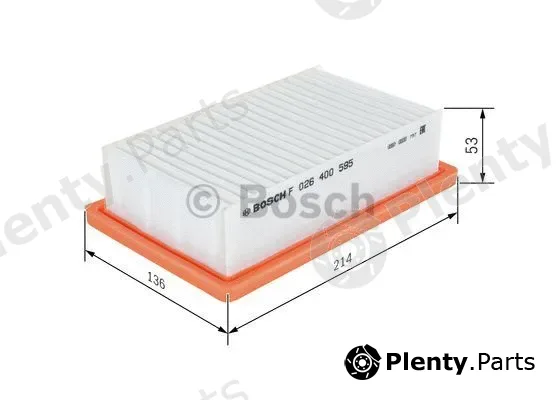 Bosch F026400595 — Air Filter