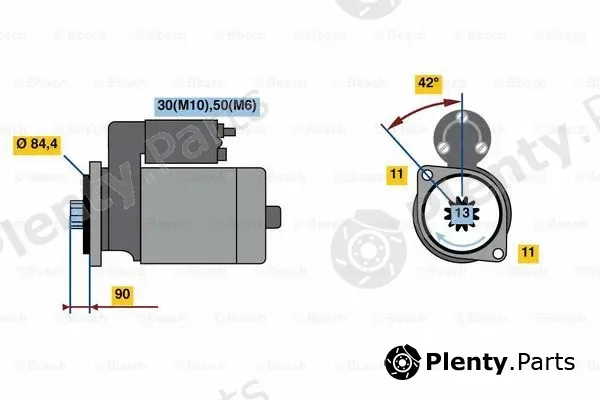 Bosch 0001260002 — Starter