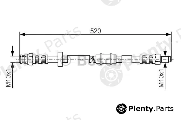 Bosch 1987481158 — Brake Hose
