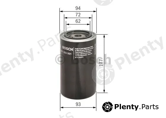Bosch 0451203001 — Oil Filter
