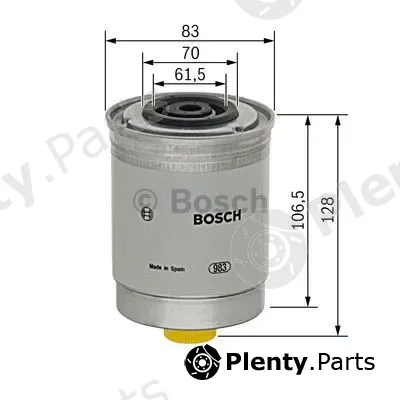 Bosch 1457434280 — Fuel Filter