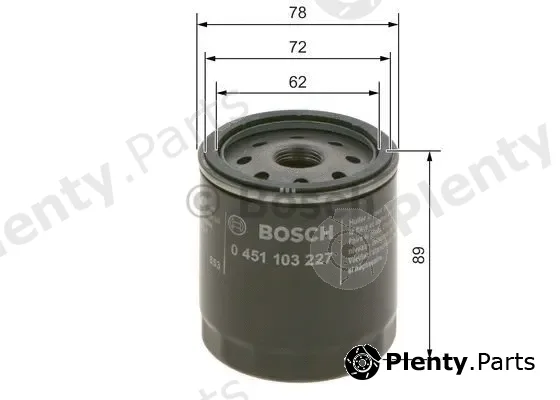 Bosch 0451103227 — Oil Filter