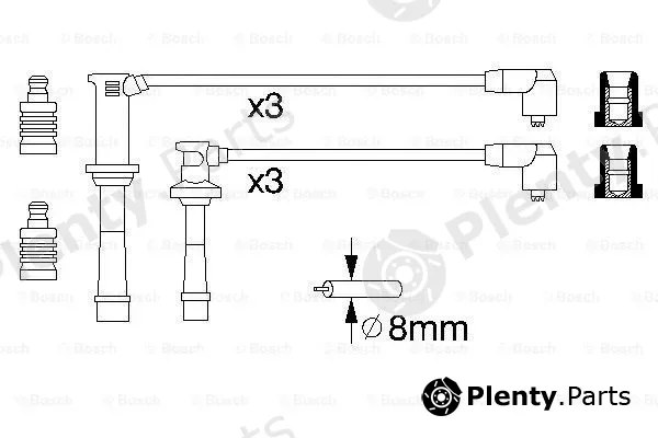Bosch 0986356966 — Ignition Cable Kit