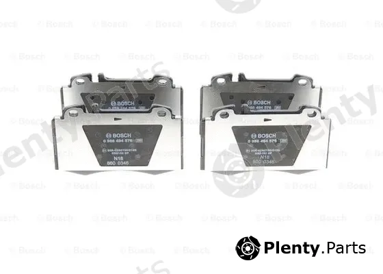 Bosch 0986494576 — Brake Pad Set, disc brake