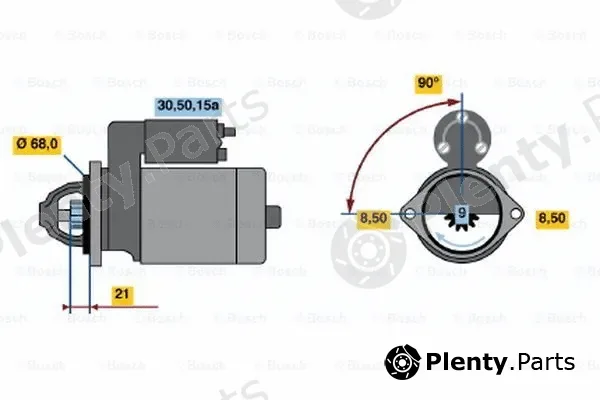 Bosch 0986010030 — Starter
