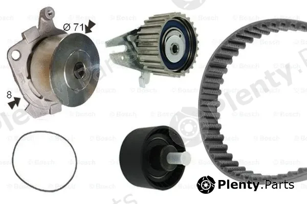 Bosch 1987946487 — Water Pump & Timing Belt Kit