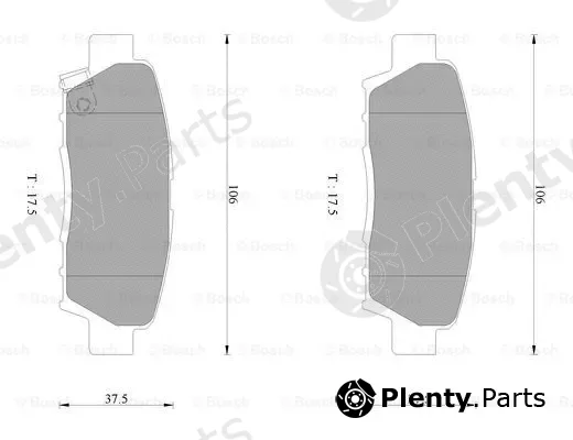Bosch 0986AB2246 — Brake Pad Set, disc brake