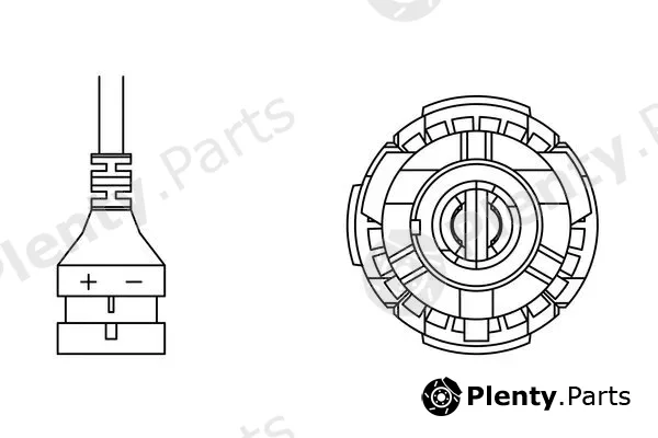 Bosch 1987301555 — Bulb, spotlight LED Gigalight TWIN
