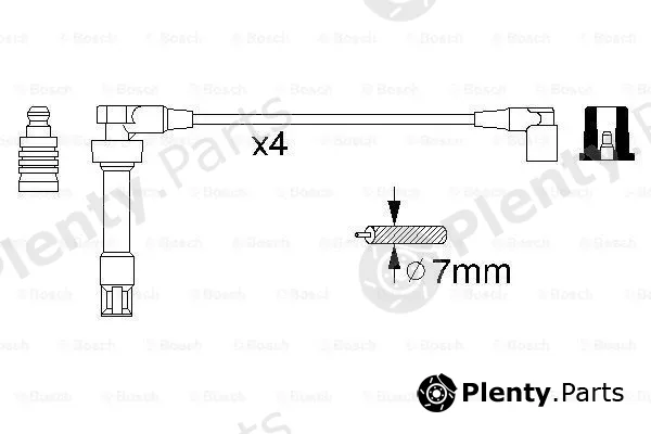 Bosch 0986356307 — Ignition Cable Kit