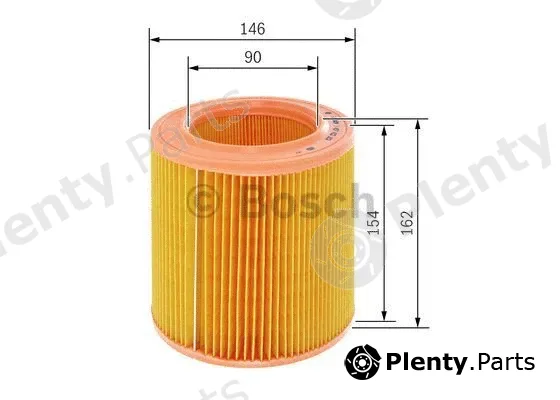 Bosch 1457433652 — Air Filter