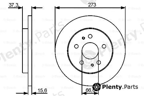 Bosch 0986479432 — Brake Disc