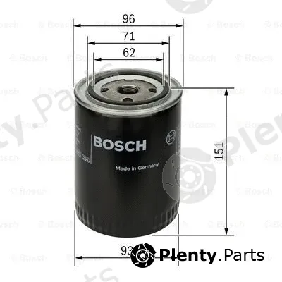 Bosch 0451203012 — Oil Filter