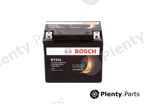 Bosch 0092M68020 — Starter Battery M6