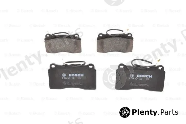 Bosch 0986424738 — Brake Pad Set, disc brake