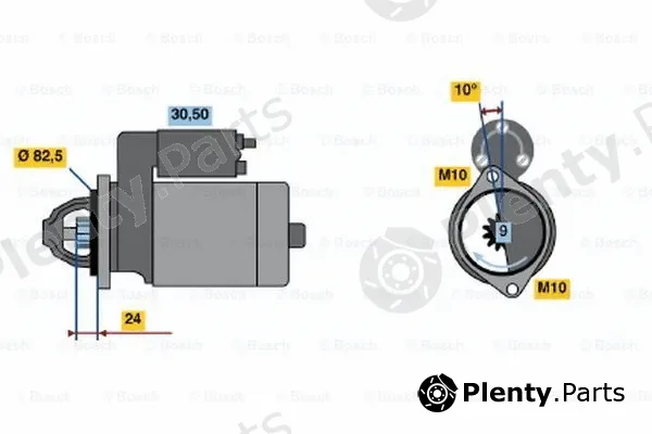 Bosch 0001219008 — Starter