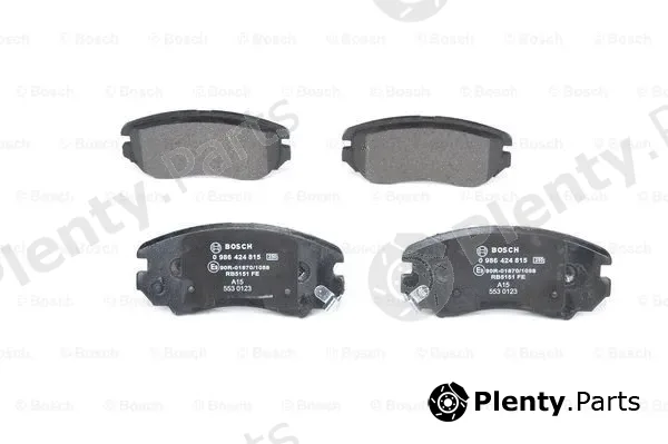 Bosch 0986424815 — Brake Pad Set, disc brake