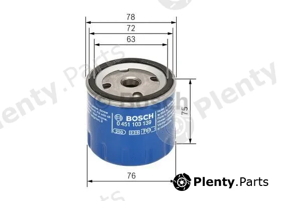 Bosch 0451103139 — Oil Filter