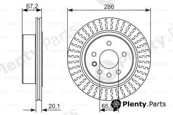 Bosch 0986479394 — Brake Disc
