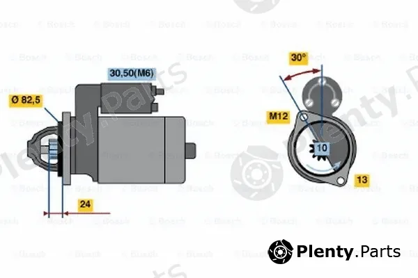 Bosch 0001110060 — Starter