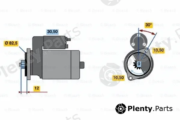 Bosch 0986014231 — Starter