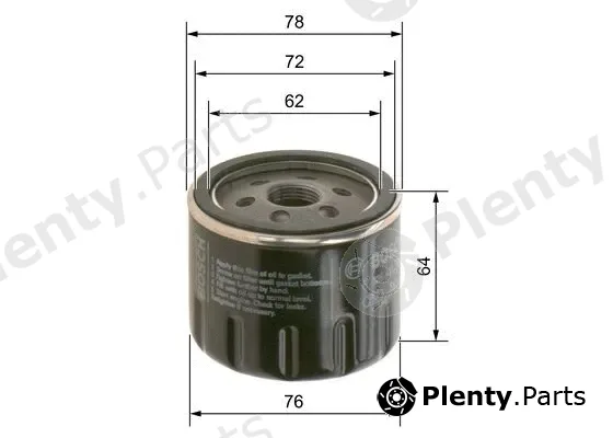 Bosch F026407302 — Oil Filter