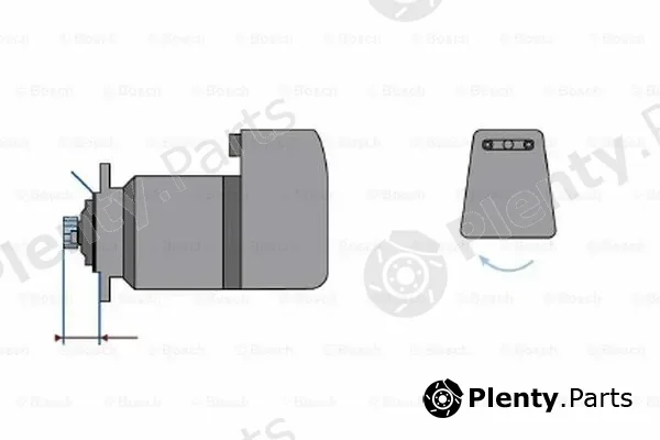 Bosch 0001601027 — Starter