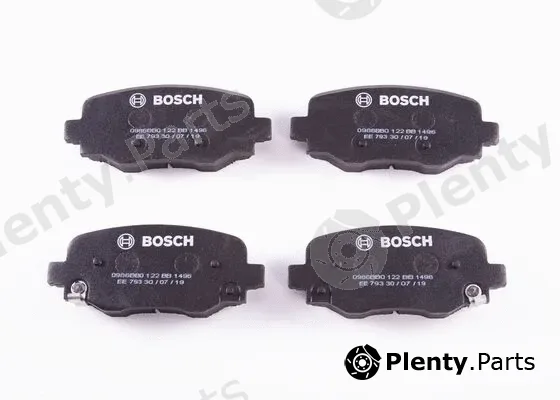 Bosch 0986BB0122 — Brake Pad Set, disc brake