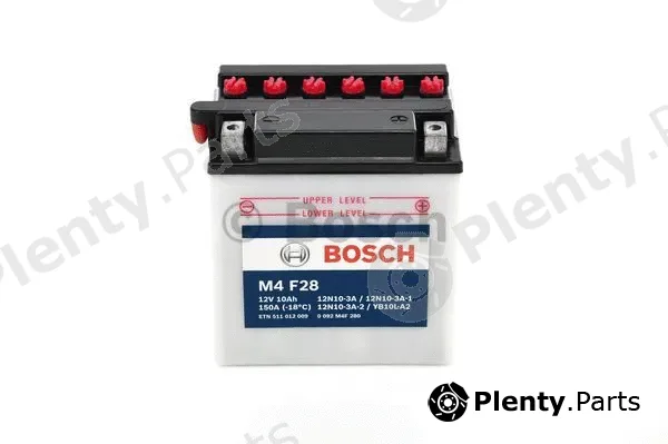 Bosch 0092M4F280 — Starter Battery M4 Fresh Pack