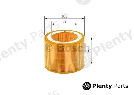 Bosch F026400253 — Air Filter, compressor intake
