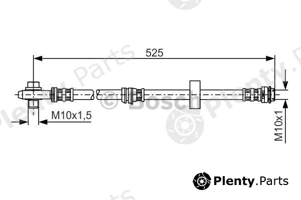 Bosch 1987476945 — Brake Hose