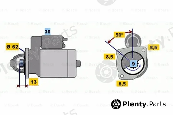 Bosch 0986011941 — Starter