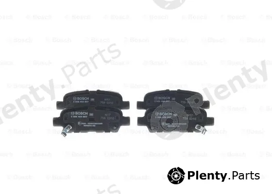 Bosch 0986494857 — Brake Pad Set, disc brake