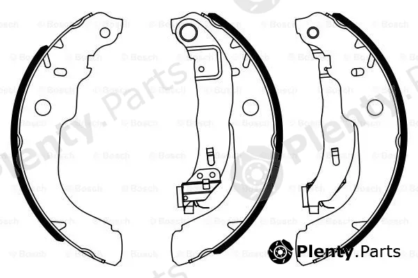 Bosch 0986487960 — Brake Shoe Set