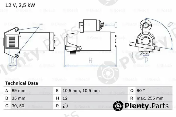Bosch 0986025200 — Starter
