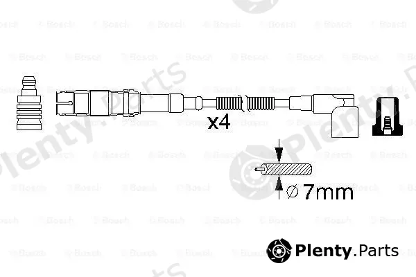 Bosch 0986356310 — Ignition Cable Kit