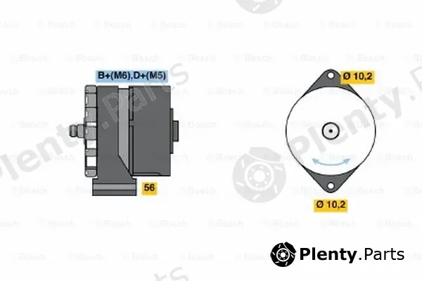 Bosch 0120469923 — Alternator
