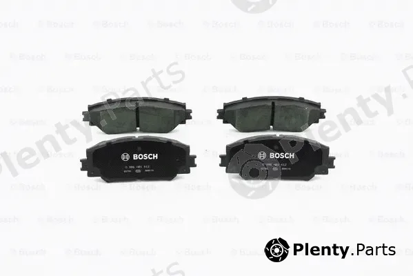 Bosch 0986AB1612 — Brake Pad Set, disc brake