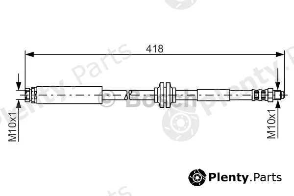 Bosch 1987481058 — Brake Hose