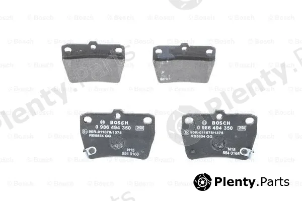 Bosch 0986494350 — Brake Pad Set, disc brake