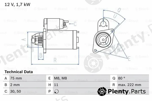Bosch 0986024410 — Starter