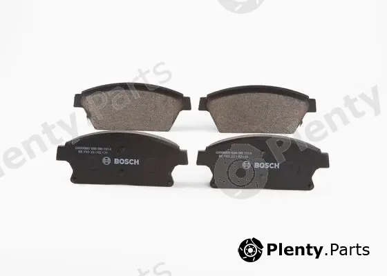 Bosch 0986BB0996 — Brake Pad Set, disc brake
