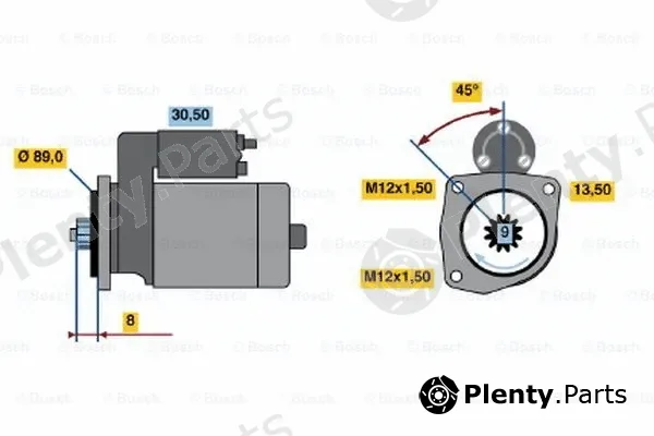 Bosch 0986014971 — Starter