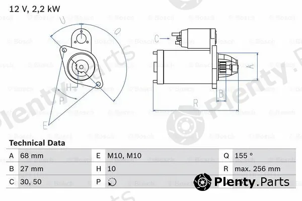 Bosch 0986023040 — Starter
