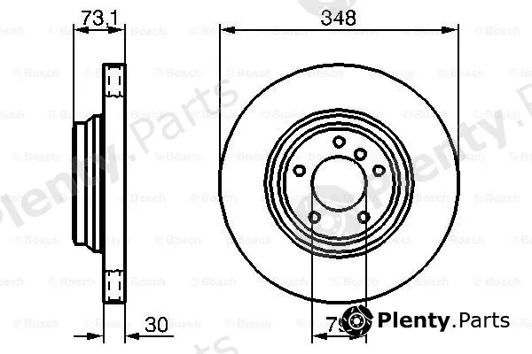 Bosch 0986479265 — Brake Disc