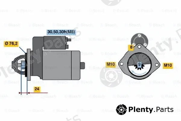 Bosch 0986019980 — Starter