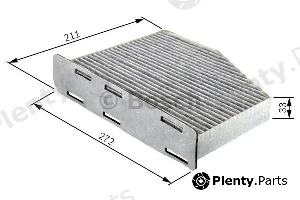 Bosch 1987432097 — Filter, cabin air