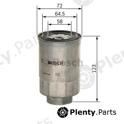 Bosch 1457434440 — Fuel Filter