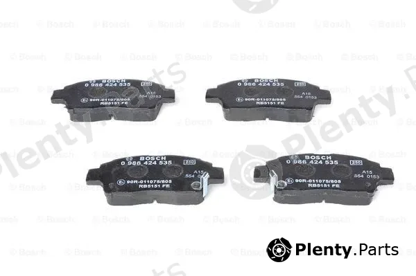 Bosch 0986424535 — Brake Pad Set, disc brake